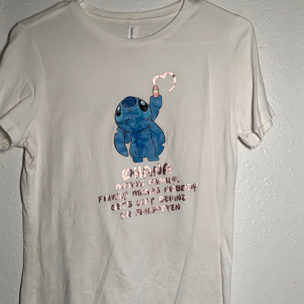 Stitch custom tshirt